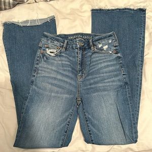 AEO flare jeans